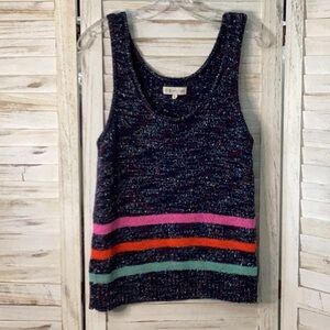 Lou & Grey Sweater Neck Tank Top